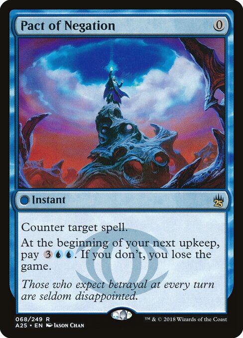 Pacto de negación — Masters 25