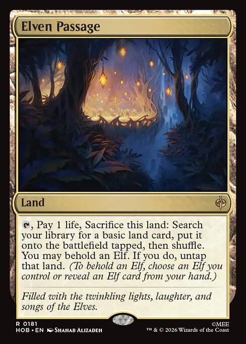Pasaje élfico — The Hobbit