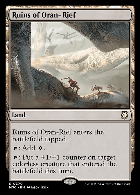 Carta Ruinas de Oran-Rief — Modern Horizons 3 Commander · M3C · #370