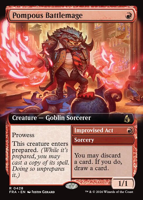 Pompous Battlemage // Improvised Act — Reality Fracture