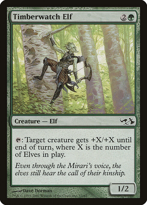Elfo vigilabosques — Duel Decks: Elves vs. Goblins