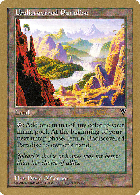 Paraíso virgen — World Championship Decks 1997