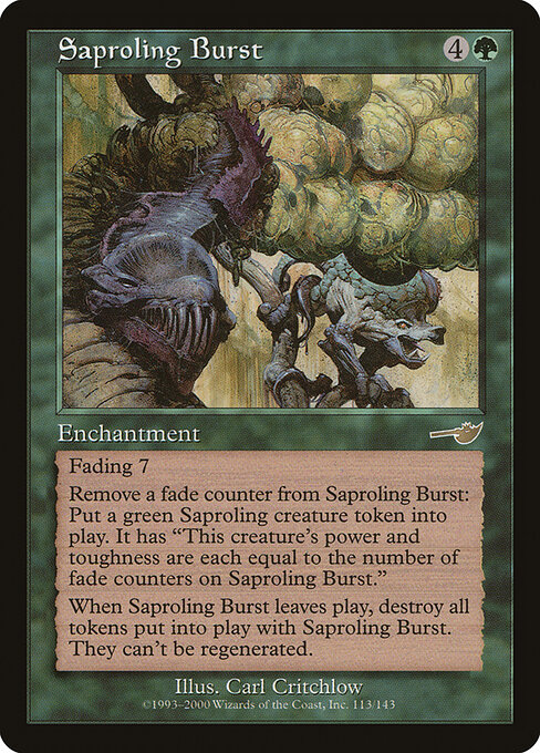 Estallido de saprolines — Nemesis