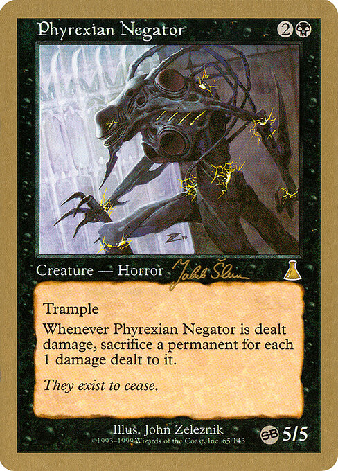 Negador pirexiano — World Championship Decks 1999
