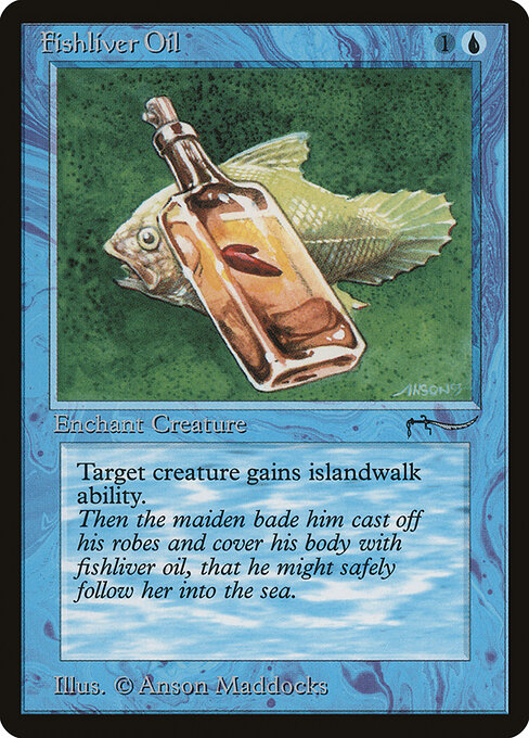 Carta Aceite de hígado de pescado — Arabian Nights · ARN · #13