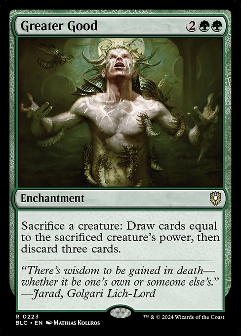 Carta Beneficio superior — Bloomburrow Commander · BLC · #223