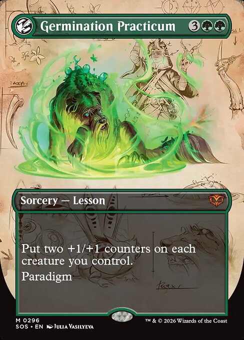 Prácticas de germinación — Secrets of Strixhaven