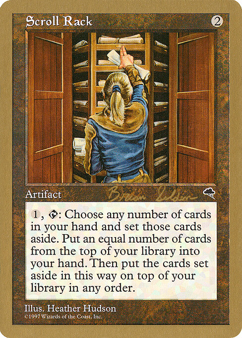Estantería de pergaminos — World Championship Decks 1998