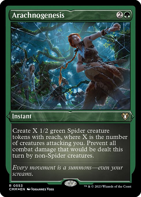 Aracnogénesis — Commander Masters