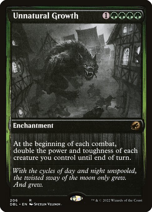 Crecimiento antinatural — Innistrad: Double Feature