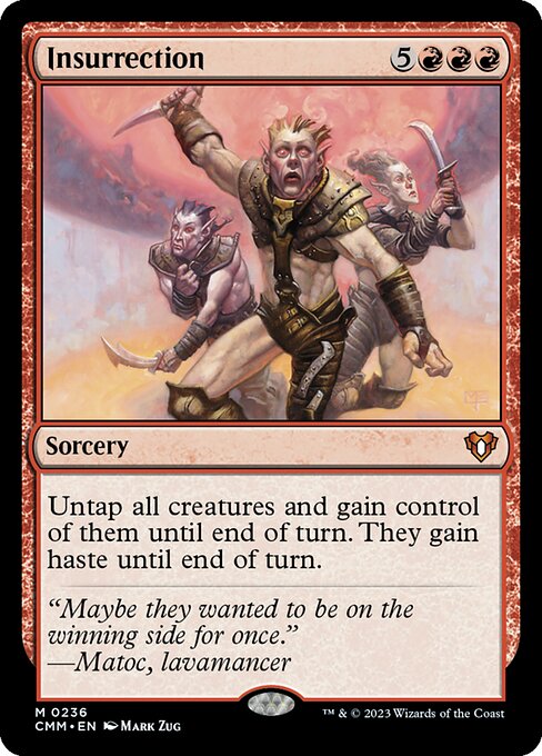 Insurrección — Commander Masters