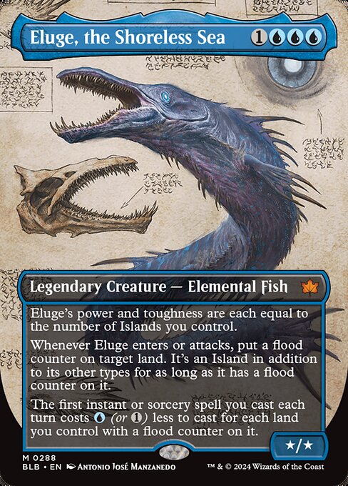 Carta Eluge, el Mar sin Orilla — Bloomburrow · BLB · #288