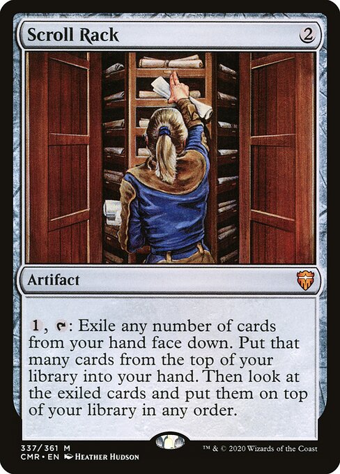 Carta Estantería de pergaminos — Commander Legends · CMR · #337