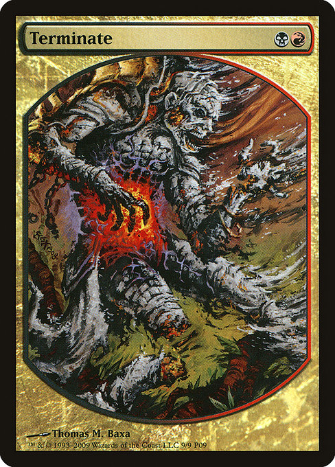 Terminar — Magic Player Rewards 2009