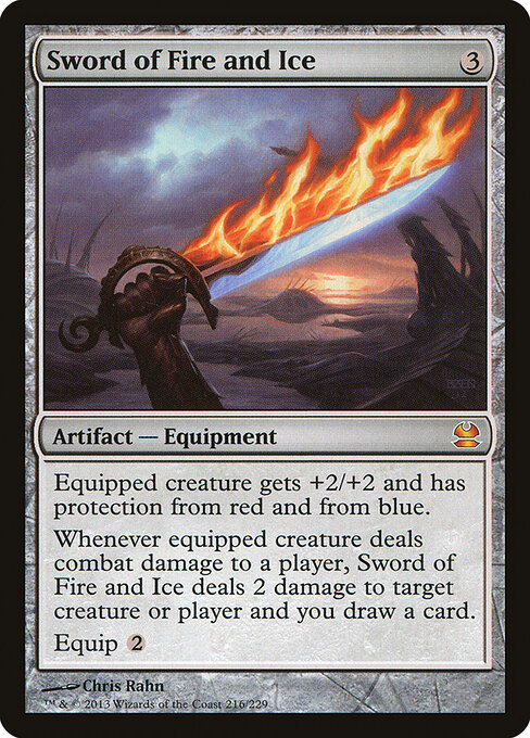 Espada de fuego y hielo — Modern Masters