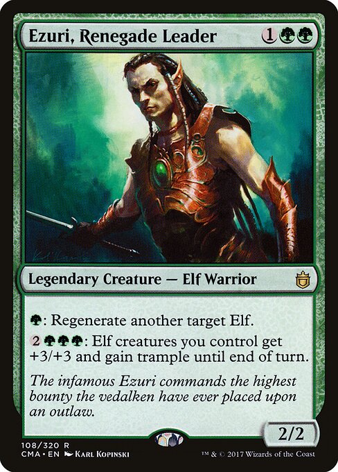 Ezuri, líder renegado — Commander Anthology