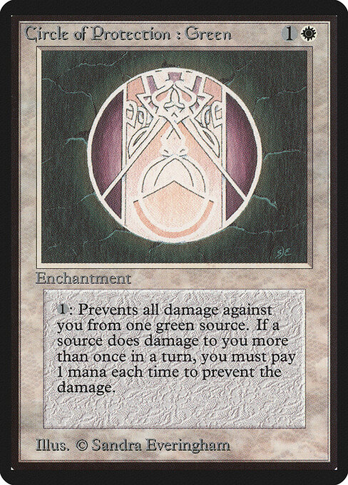 Circulo de protección: Verde — Limited Edition Beta