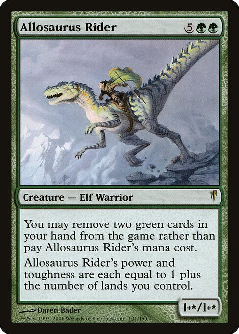 Jinete de alosaurio — Coldsnap