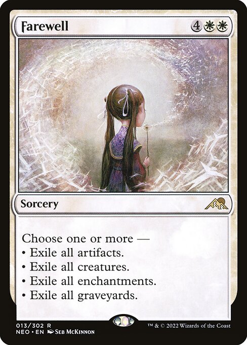 Carta Adiós — Kamigawa: Neon Dynasty · NEO · #13