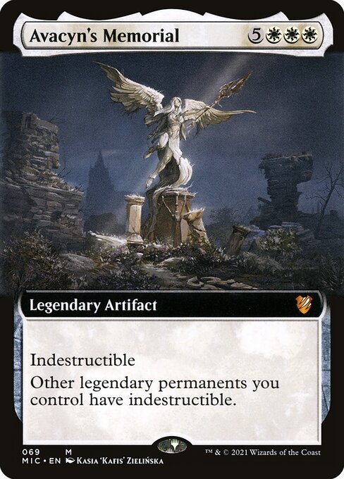 Monumento a Avacyn — Midnight Hunt Commander