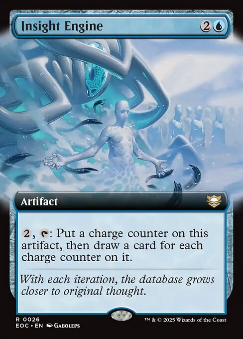 Carta Motor de perspicacia — Edge of Eternities Commander · EOC · #26