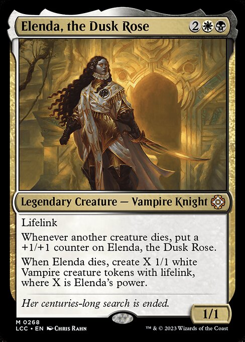 Elenda, la Rosa del Crepúsculo — The Lost Caverns of Ixalan Commander