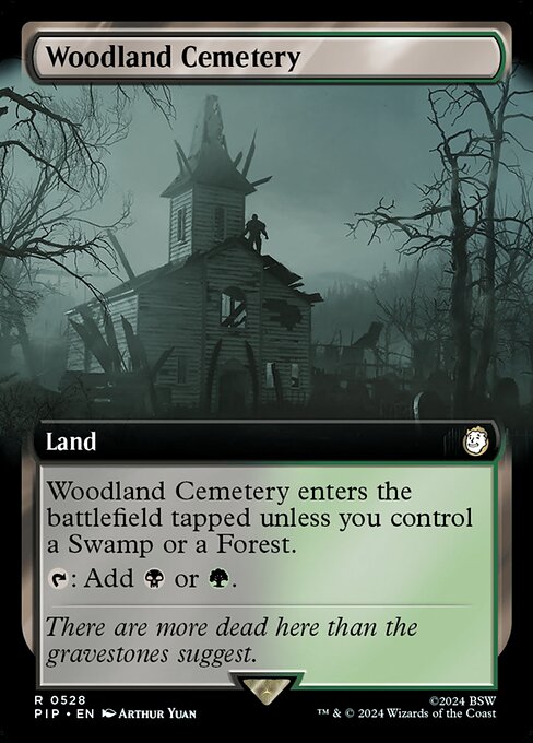 Cementerio boscoso — Fallout