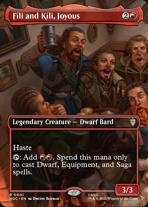 Carta Fíli and Kíli, Joyous — The Hobbit Eternal · HOC · #1