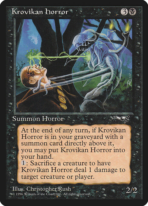Carta Horror krovikano — Alliances · ALL · #53