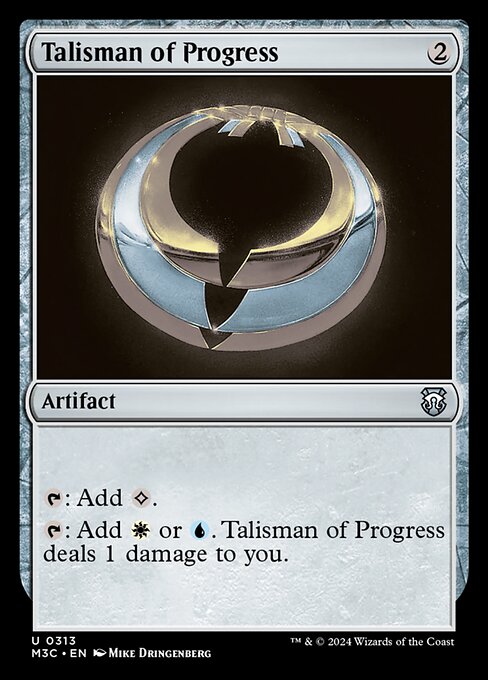 Talismán del progreso — Modern Horizons 3 Commander