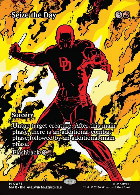 Aprovechar el día — Marvel Universe