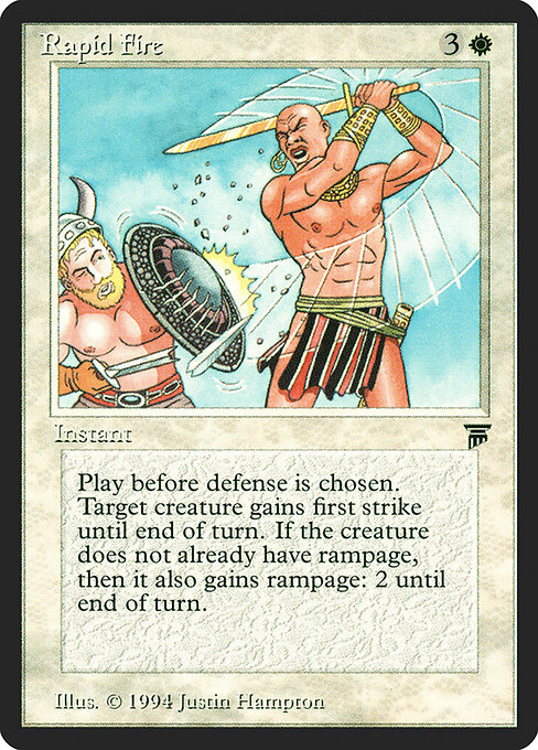 Carta Rapid Fire (Legends)