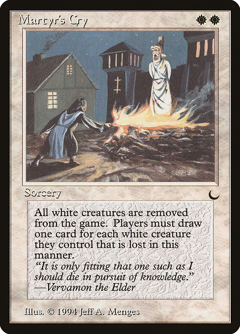 Carta Martyr's Cry (The Dark)