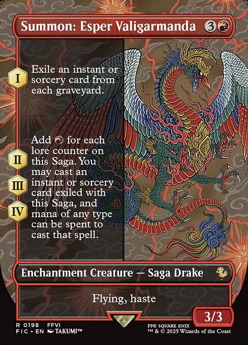Invocación: esper Valigarmanda — Final Fantasy Commander