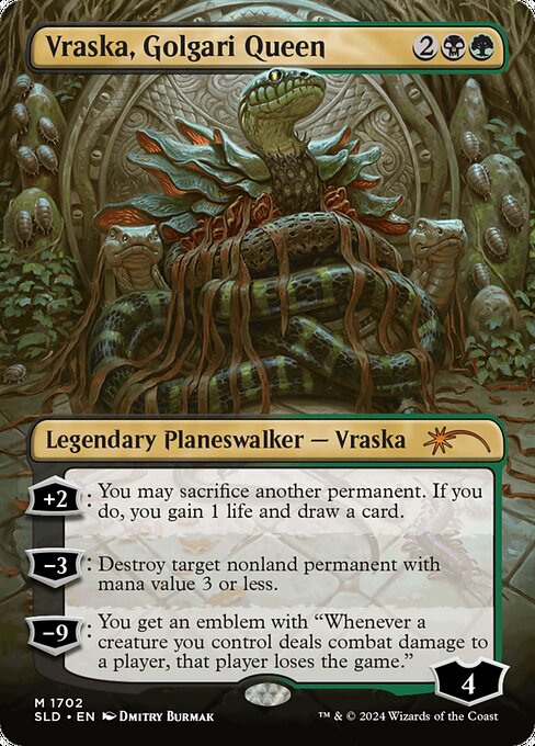 Vraska, reina de los golgari — Secret Lair Drop