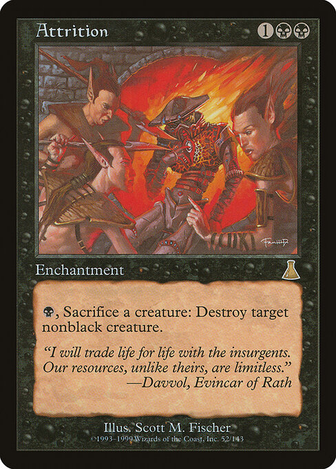 Agotamiento — Urza's Destiny
