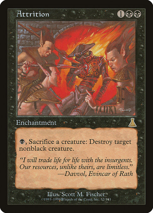 Agotamiento — Urza's Destiny