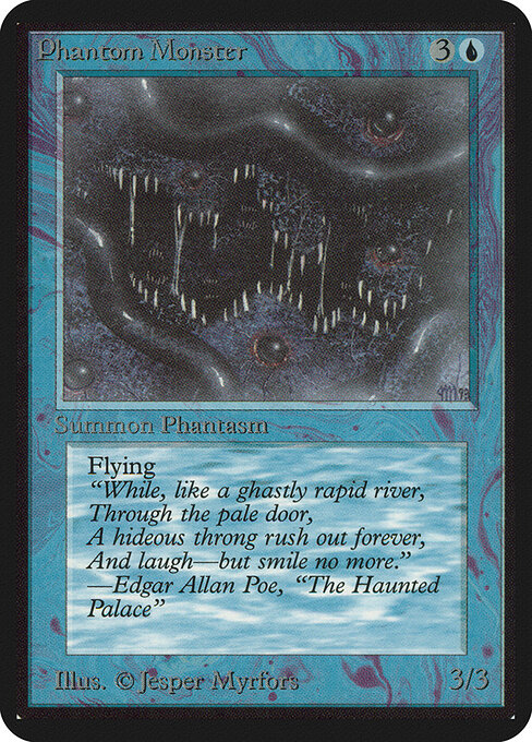 Carta Monstruo fantasmal — Limited Edition Alpha · LEA · #69