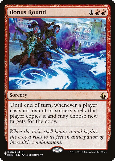 Bonus Round — The List