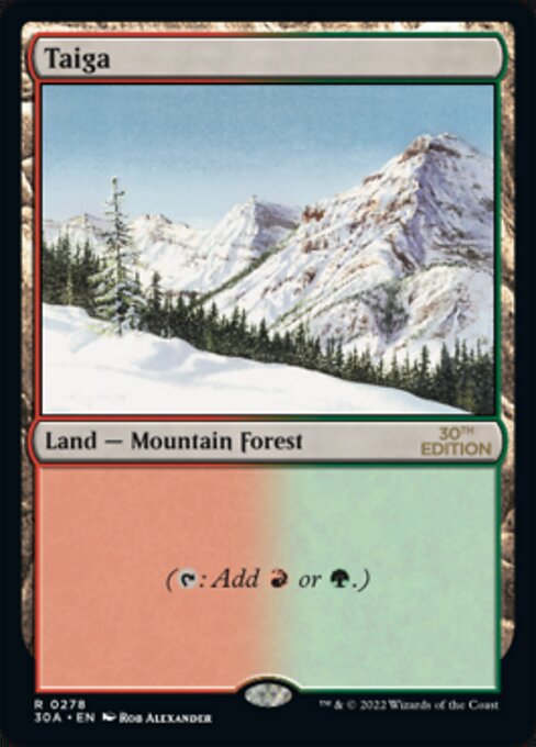 Taiga — 30th Anniversary Edition