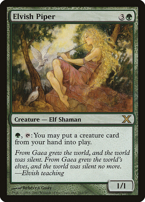 Flautista élfica — Tenth Edition