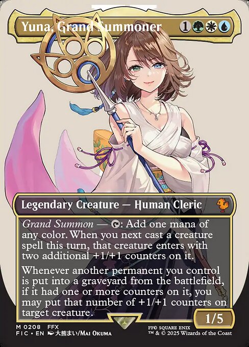 Yuna, Grand Summoner — Final Fantasy Commander