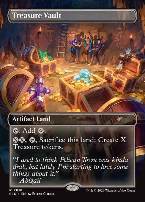 Carta Cámara del tesoro — Secret Lair Drop · SLD · #2818