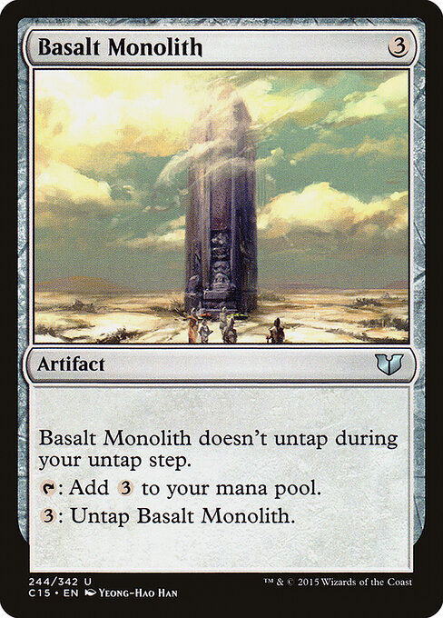 Monolito de basalto — Commander 2015