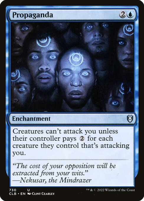Propaganda — Commander Legends: Battle for Baldur's Gate