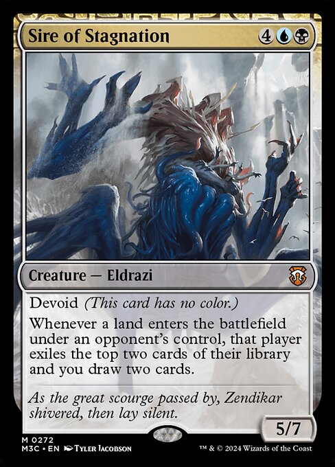 Carta Progenitor de la parálisis — Modern Horizons 3 Commander · M3C · #272