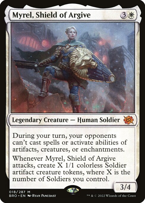 Myrel, Escudo de Argivia — The Brothers' War