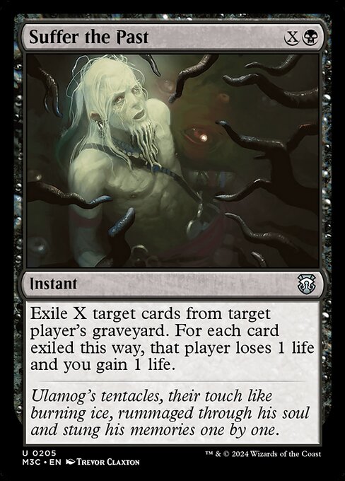 Carta Sufrir el pasado — Modern Horizons 3 Commander · M3C · #205