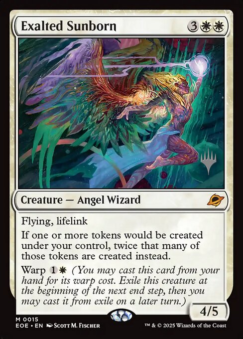 Carta Solgénito eminente — Edge of Eternities Promos · PEOE · #15p
