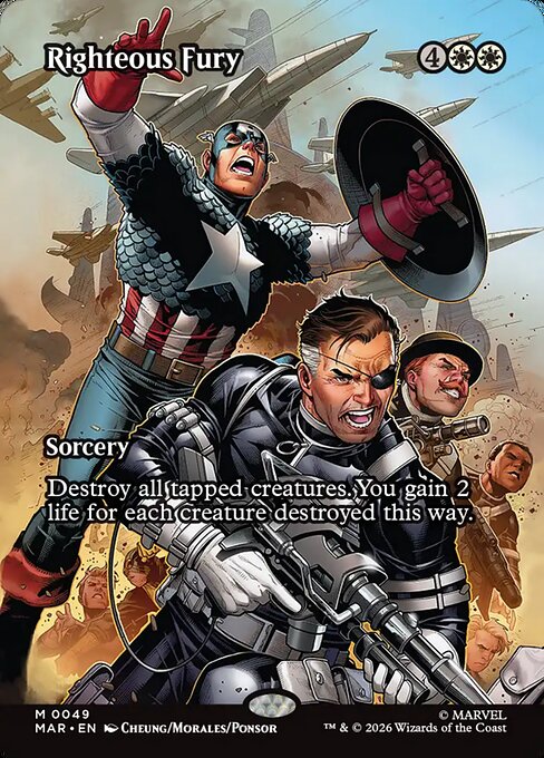 Furia justa — Marvel Universe